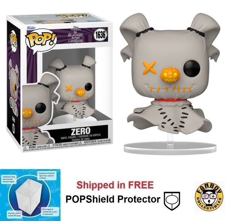 Funko POP Disney Nightmare Before Christmas Patchwork Zero #1636